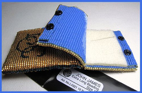 Side Two of needle case