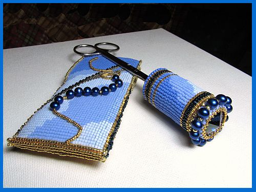 Loomed Scissor protector