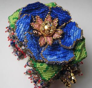 Cloisonne Wrist Corsage
