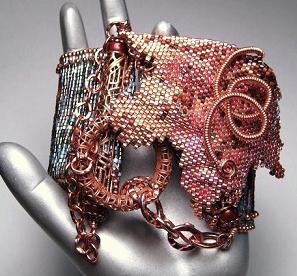 Seasoned Beads: FALL, beadwork by Erin Simonetti