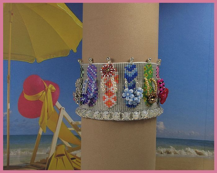 Flip Flop Zentangle Cuff