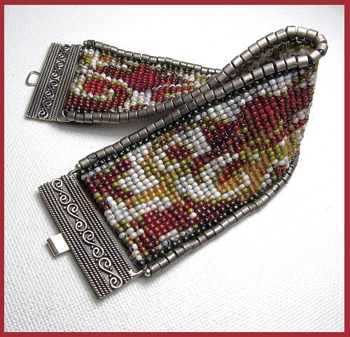 Italian Mosaic Patter, with a Glazed Finish