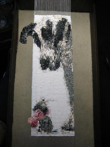 BCA cuff design completed on loom