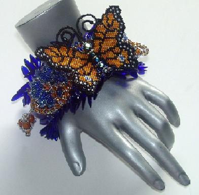 Beaded Lampwork Necklace