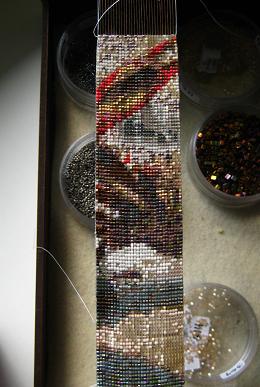 The beginings of a Maryland Crab Cuff