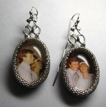 Photographic Earrings Front