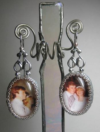 Shown hanging