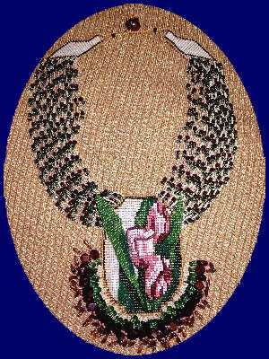 Beaded Tulip Necklace