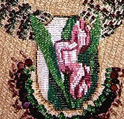 Beaded Tulip Necklace