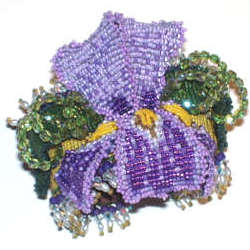 Iris Wrist Corsage