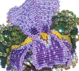 Iris Wrist Corsage