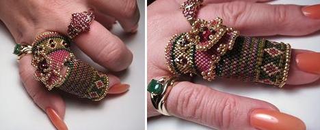 Bendable due to 'beaded hinge'